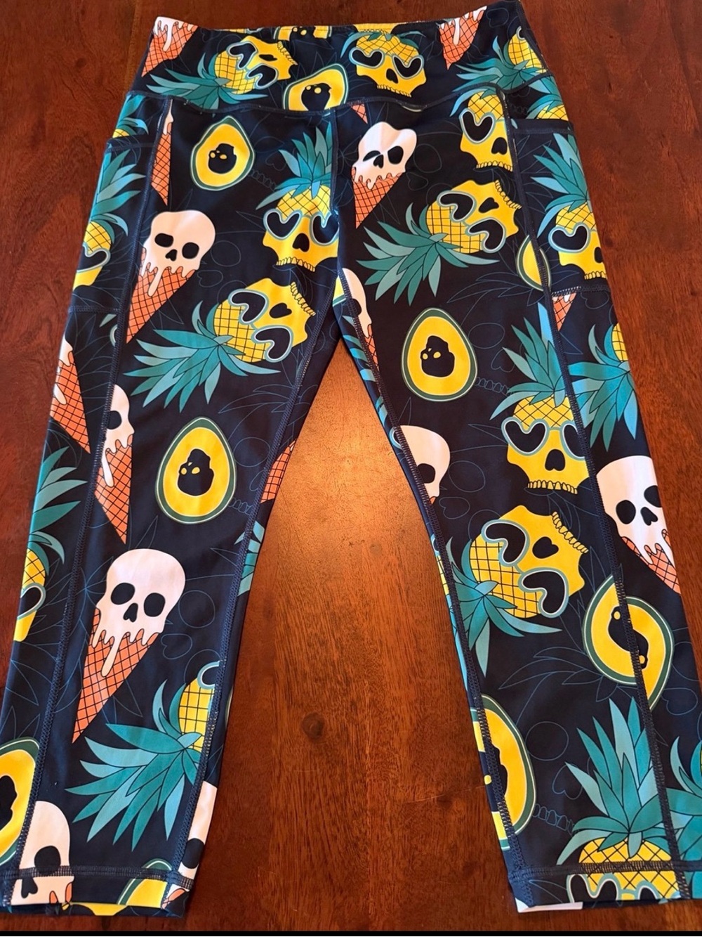 Constantly Varied Gear Ice Cream Skull Capris